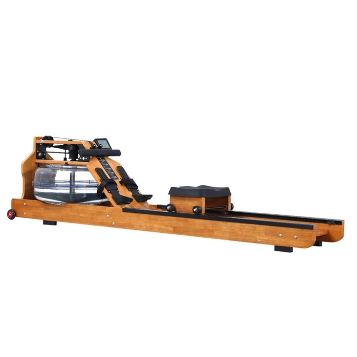 Low rower cardio machine
