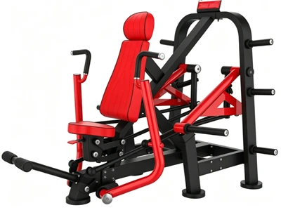 Máquina de prensa torácica sentada — Equipamento de prensa torácica sentado estável